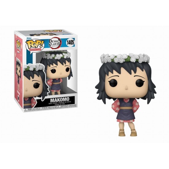 Funko Pop! Animation: Demon Slayer: Kimetsu No Yaiba - Makomo (Flower Headdress) #1405 Vinyl Figure (085174)
