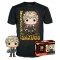 Funko Pop! & Tee (Adult): My Hero Academia - Katsuki Bakugo (Metallic) (Special Edition) Vinyl Figure & T-Shirt (M) (085892)