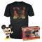 Funko Pop! & Tee (Adult): Disney - Mickey (Diamond Collection) (Special Edition) Vinyl Figure & T-Shirt (S) (086412)