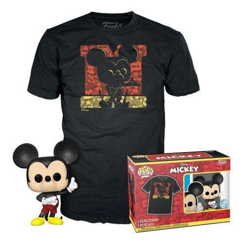Funko Pop! & Tees (Adult): Disney - Mickey Mouse (Diamond Collection) (Special Edition) Vinyl Figure & T-Shirt (L) (086414) Funko Pop! & Tees (Adult): Disney - Mickey Mouse (Diamond Collection) (Special Edition) Vinyl Figure & T-Shirt (L) (086414)