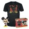Funko Pop! & Tees (Adult): Disney - Mickey Mouse (Diamond Collection) (Special Edition) Vinyl Figure & T-Shirt (L) (086414)