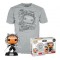 Funko Pop! & Tees (Adult): Disney Star Wars - Ahsoka Tano (Glows in the Dark) Bobble-Head Vinyl Figure & T-Shirt (L) (086426)