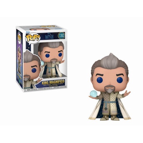 Funko Pop! Disney: Wish - King Magnifico #1392 Vinyl Figure (086509) Funko Pop! Disney: Wish - King Magnifico #1392 Vinyl Figure (086509)