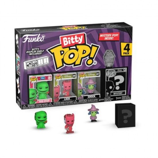 Funko Bitty Pop! 4-Pack: Disney The Nightmare Before Christmas 30th - Oogie Boogie Vinyl Figures (086712)