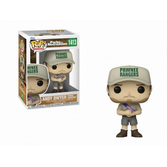 Funko Pop! Television: Parks and Recreation - Andy Dwyer Pawnee Goddesses #1413 Vinyl Figure (087613)
