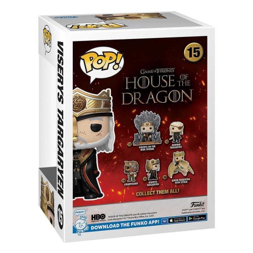 Funko Pop! Game of Thrones: House of the Dragon - Viserys Targaryen* #15 Vinyl Figure (087627) Funko Pop! Game of Thrones: House of the Dragon - Viserys Targaryen* #15 Vinyl Figure (087627)