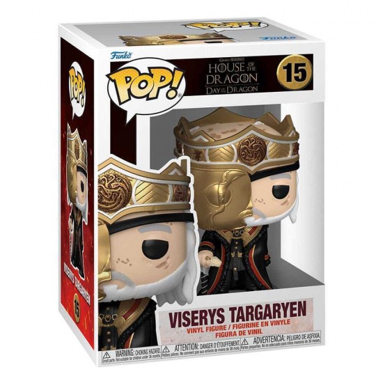 Funko Pop! Game of Thrones: House of the Dragon - Viserys Targaryen* #15 Vinyl Figure (087627)
