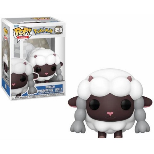 Funko Pop! Games: Pokemon - Wooloo #958 Vinyl Figure (087672)
