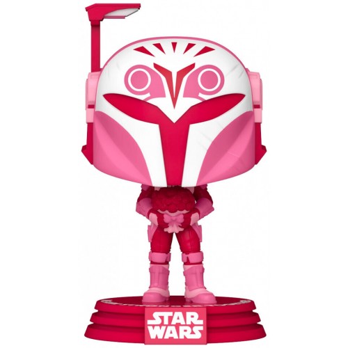 Funko Pop! Disney Star Wars: Valentines S4 - Bo-Katan Kryze #497 Bobble-Head Vinyl Figure (087697) Funko Pop! Disney Star Wars: Valentines S4 - Bo-Katan Kryze #497 Bobble-Head Vinyl Figure (087697)