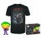 Funko Pop! & Tee (Adult): Comic Cover DC - The Joker (Blacklight)  (Special Edition) Vinyl Figure & T-Shirt (S) (087767)