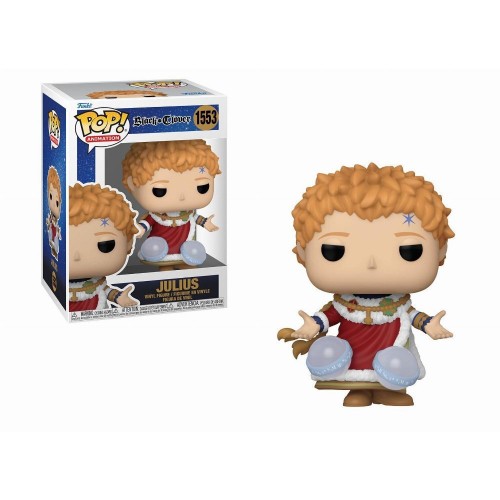 Funko Pop! Animation: Black Clover - Julius #1553 Vinyl Figure (088519) Funko Pop! Animation: Black Clover - Julius #1553 Vinyl Figure (088519)