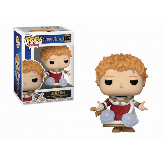 Funko Pop! Animation: Black Clover - Julius #1553 Vinyl Figure (088519) Funko Pop! Animation: Black Clover - Julius #1553 Vinyl Figure (088519)