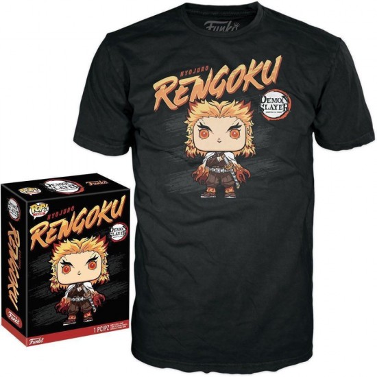 Funko Boxed Tee: Demon Slayer - Rengoku (S) (090821)