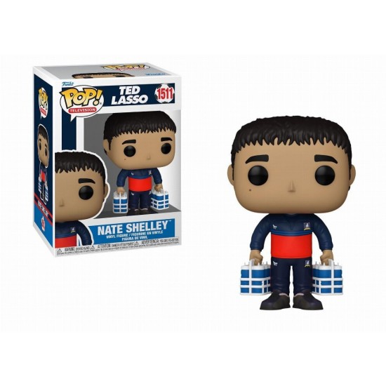 Funko Pop! Television: Ted Lasso - Nate Shelley (with Water) #1511 Vinyl Figure (090871) Funko Pop! Television: Ted Lasso - Nate Shelley (with Water) #1511 Vinyl Figure (090871)