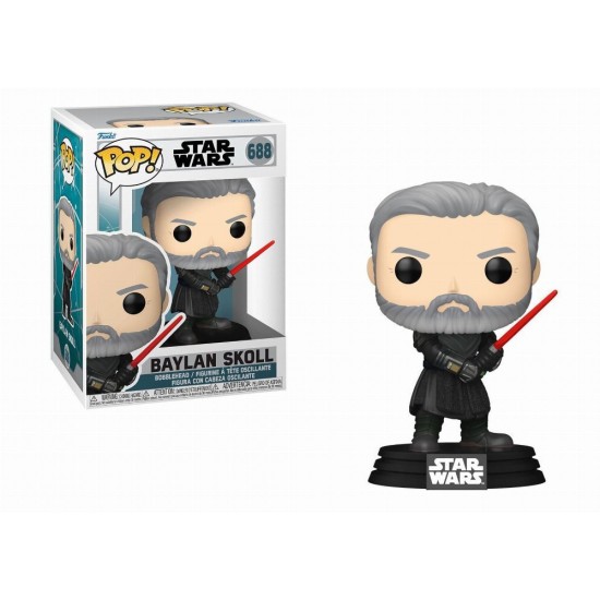 Funko Pop! Disney: Star Wars Ahsoka S2 - Baylan Skoll #688 Bobble-Head Vinyl Figure (090873)