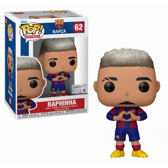 Funko Pop! Football: Barcelona - Raphinha #62 Vinyl Figure (092553)