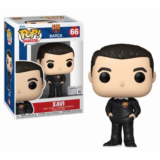 Funko Pop! Football: Barcelona - Xavi #66 Vinyl Figure (092554)