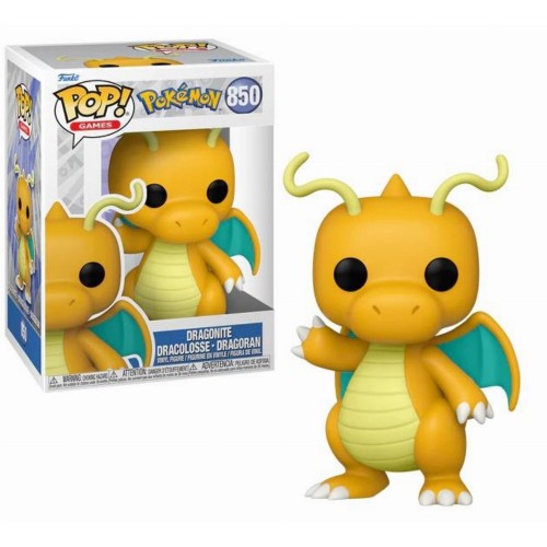 Funko Pop! Games: Pokemon - Dragonite #850 Vinyl Figure (092578) Funko Pop! Games: Pokemon - Dragonite #850 Vinyl Figure (092578)