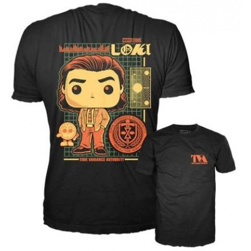 Funko Pop! Tee: Marvel - Loki TVA (M) (092609)