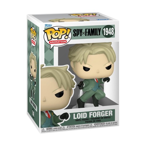 Funko Pop! Animation: Spy x Family - Loid Forger #1948 Vinyl Figure(103610) Funko Pop! Animation: Spy x Family - Loid Forger #1948 Vinyl Figure(103610)