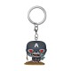 Funko Pocket Pop!: Marvel Zombies - Zombie Captain America Bobble-Head Vinyl Figure Keychain(104118)