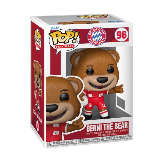 Funko Pop! Football: FC Bayern Munchen - Berni The Bear #96 Vinyl Figure(112873)