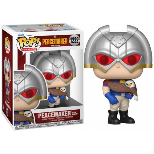 Funko Pop! Television: DC Peacemaker the Series - Peacemaker with Eagly #1232 Vinyl Figure
