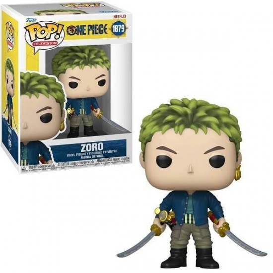 Funko Pop! Television: One Piece - Zoro #1879 Vinyl Figure(75669)