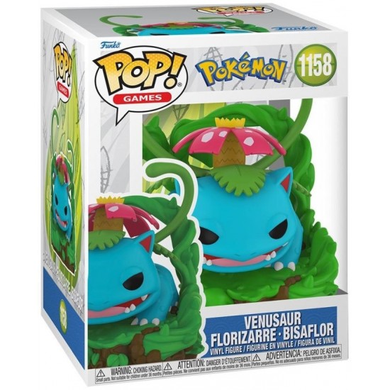 Funko Pop! Premium Games: Pokemon - Venusaur #1158 Vinyl Figure(91666)