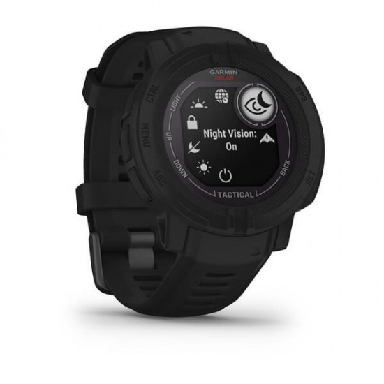 Garmin Instinct 2 Solar Tactical Edition 2.29 cm (0.9 ) MIP 45 mm Digital 176 x 176 pixels Black GPS (satellite) (010-02627-03)