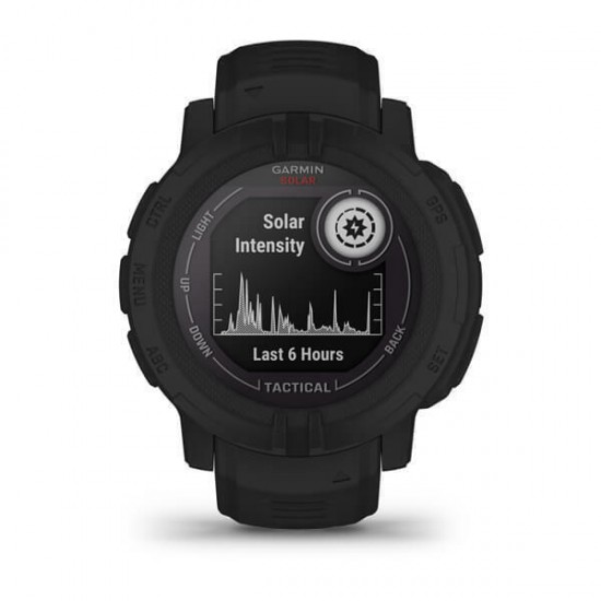 Garmin Instinct 2 Solar Tactical Edition 2.29 cm (0.9 ) MIP 45 mm Digital 176 x 176 pixels Black GPS (satellite) (010-02627-03)