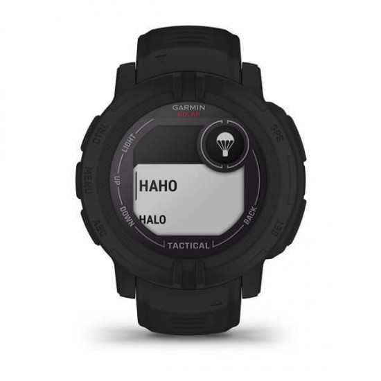 Garmin Instinct 2 Solar Tactical Edition 2.29 cm (0.9 ) MIP 45 mm Digital 176 x 176 pixels Black GPS (satellite) (010-02627-03)
