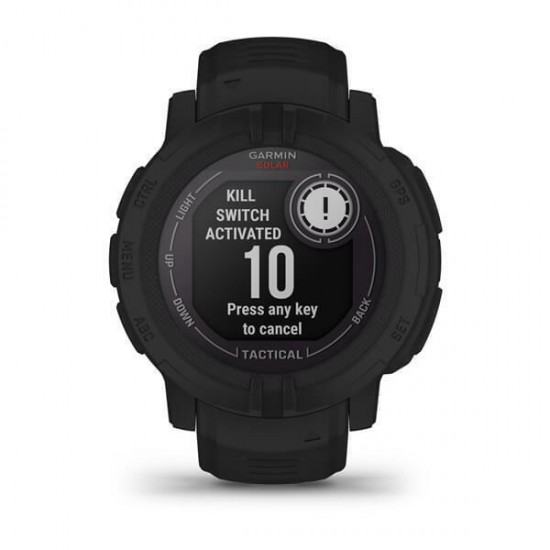 Garmin Instinct 2 Solar Tactical Edition 2.29 cm (0.9 ) MIP 45 mm Digital 176 x 176 pixels Black GPS (satellite) (010-02627-03)