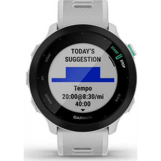 Garmin Forerunner 55 2.64 cm (1.04 ) MIP 42 mm Digital 208 x 208 pixels Black GPS (satellite) (010-02562-11)