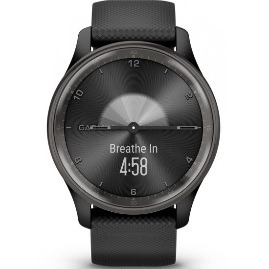 Garmin vivomove Trend LCD 40 mm Hybrid 254 x 346 pixels Touchscreen Black GPS (satellite) (010-02665-00)