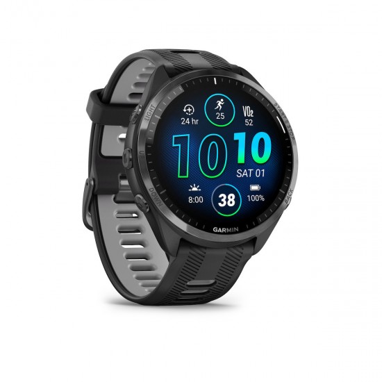Garmin Forerunner 965 3.56 cm (1.4 ) AMOLED 47 mm Digital 454 x 454 pixels Touchscreen Black Wi-Fi GPS (satellite) (010-02809-10) Garmin Forerunner 965 3.56 cm (1.4 ) AMOLED 47 mm Digital 454 x 454 pixels Touchscreen Black Wi-Fi GPS (satellite) (010-02809-10)