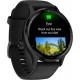 Garmin Venu 3 3.56 cm (1.4 ) AMOLED 45 mm Digital 454 x 454 pixels Touchscreen Black Wi-Fi GPS (satellite) (010-02784-01)