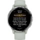 Garmin Venu 3S 3.05 cm (1.2 ) AMOLED 41 mm Digital 390 x 390 pixels Touchscreen Grey  Silver Wi-Fi GPS (satellite) (010-02785-01)