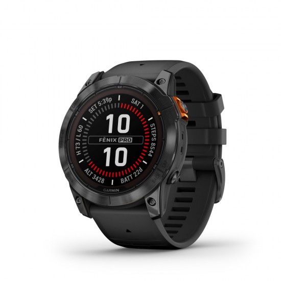 Garmin Fenix 7X Pro Solar (26mm) slate grey / black (010-02778-01)