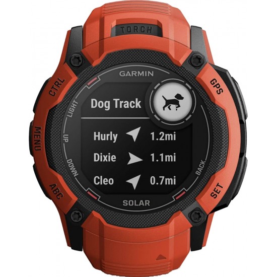 Garmin Instinct 2X Solar 2.79 cm (1.1 ) MIP 50 mm Digital 176 x 176 pixels Touchscreen Red GPS (satellite) (010-02805-01) Garmin Instinct 2X Solar 2.79 cm (1.1 ) MIP 50 mm Digital 176 x 176 pixels Touchscreen Red GPS (satellite) (010-02805-01)