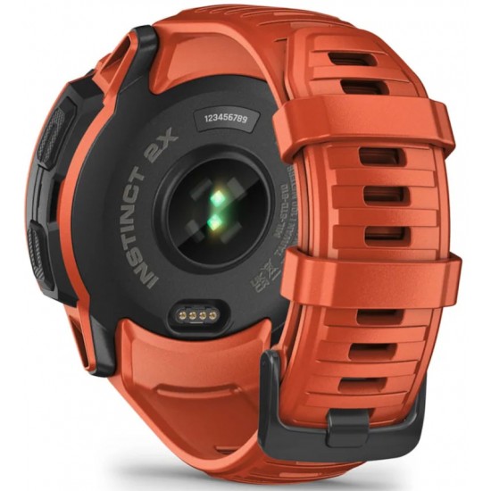 Garmin Instinct 2X Solar 2.79 cm (1.1 ) MIP 50 mm Digital 176 x 176 pixels Touchscreen Red GPS (satellite) (010-02805-01) Garmin Instinct 2X Solar 2.79 cm (1.1 ) MIP 50 mm Digital 176 x 176 pixels Touchscreen Red GPS (satellite) (010-02805-01)