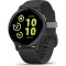 Garmin Vivoactive 5 3.05 cm (1.2 ) AMOLED 42 mm Digital 390 x 390 pixels Touchscreen Black Wi-Fi GPS (satellite) (010-02862-10)