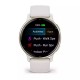 Garmin Vivoactive 5 3.05 cm (1.2 ) AMOLED 42 mm Digital 390 x 390 pixels Touchscreen White Wi-Fi GPS (satellite) (010-02862-11)