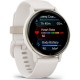 Garmin Vivoactive 5 3.05 cm (1.2 ) AMOLED 42 mm Digital 390 x 390 pixels Touchscreen White Wi-Fi GPS (satellite) (010-02862-11)