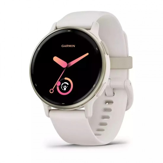 Garmin Vivoactive 5 3.05 cm (1.2 ) AMOLED 42 mm Digital 390 x 390 pixels Touchscreen White Wi-Fi GPS (satellite) (010-02862-11)