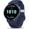 Garmin Vivoactive 5 3.05 cm (1.2 ) AMOLED 42 mm Digital 390 x 390 pixels Touchscreen Blue Wi-Fi GPS (satellite) (010-02862-12)