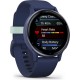 Garmin Vivoactive 5 3.05 cm (1.2 ) AMOLED 42 mm Digital 390 x 390 pixels Touchscreen Blue Wi-Fi GPS (satellite) (010-02862-12)