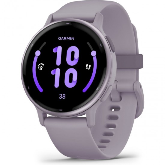 Garmin Vivoactive 5 3.05 cm (1.2 ) AMOLED Digital 390 x 390 pixels Touchscreen Violet Wi-Fi GPS (satellite) (010-02862-13)