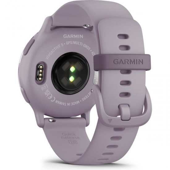 Garmin Vivoactive 5 3.05 cm (1.2 ) AMOLED Digital 390 x 390 pixels Touchscreen Violet Wi-Fi GPS (satellite) (010-02862-13)