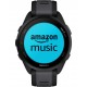 Garmin Forerunner 165 Music 3.05 cm (1.2 ) AMOLED 43 mm Digital 390 x 390 pixels Touchscreen Black GPS (satellite) (010-02863-30)